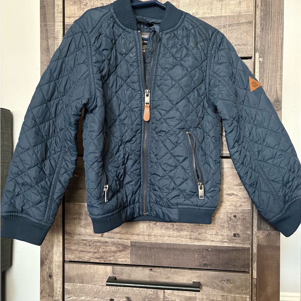 Kids Quilted Jacket - Blue